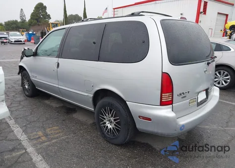 1998 Nissan Quest Gxe/Xe z USA, uszkodzony, nr VIN 4N2ZN1112WD821654